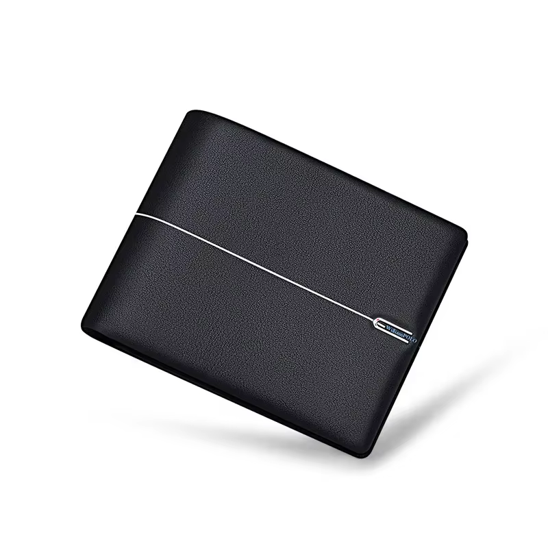 Portefeuille court en cuir de vache souple pour hommes, nouvelle marque tendance, portefeuille de lu