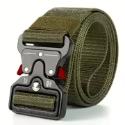 Ceinture tactique de haute qualité pour hommes, tendance business à la mode, ceinture en toile respi