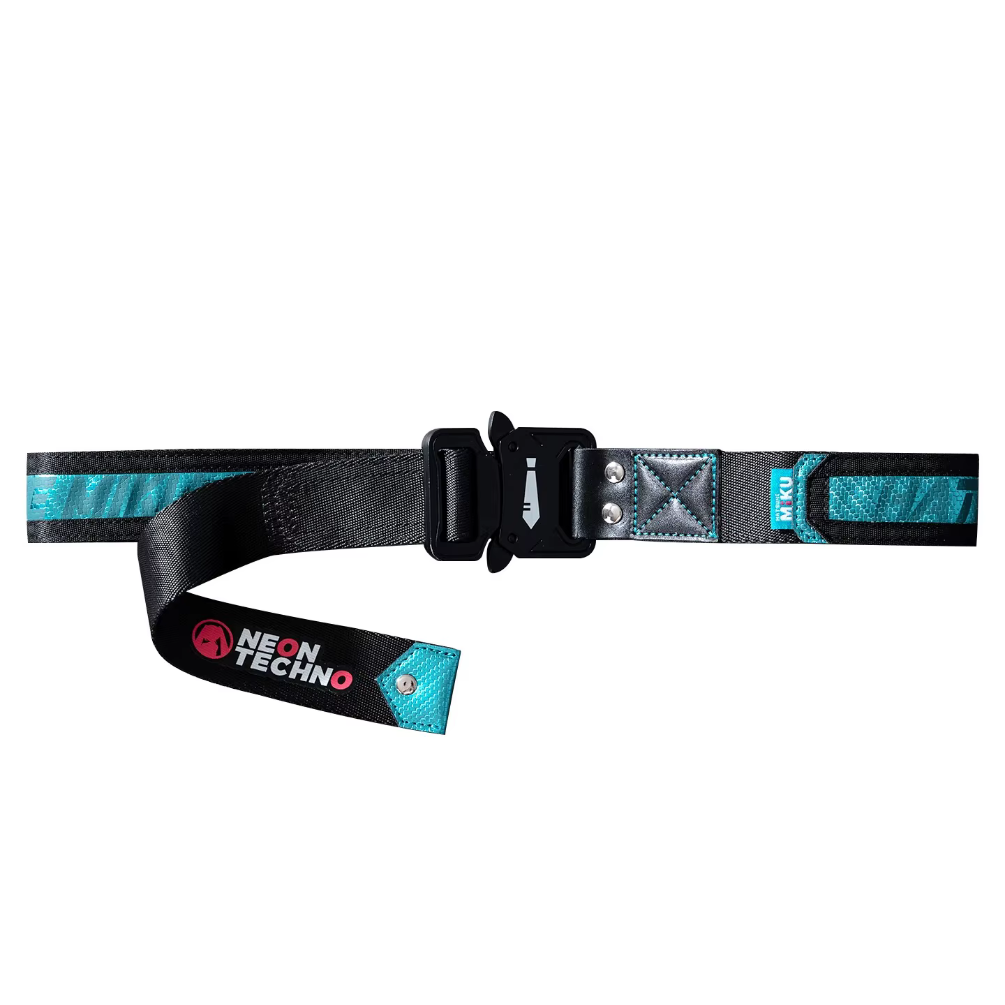 Ceinture officielle Moeyu Hatsune Miku 3.9x120cm pour hommes et femmes, ceintures réglables, accesso