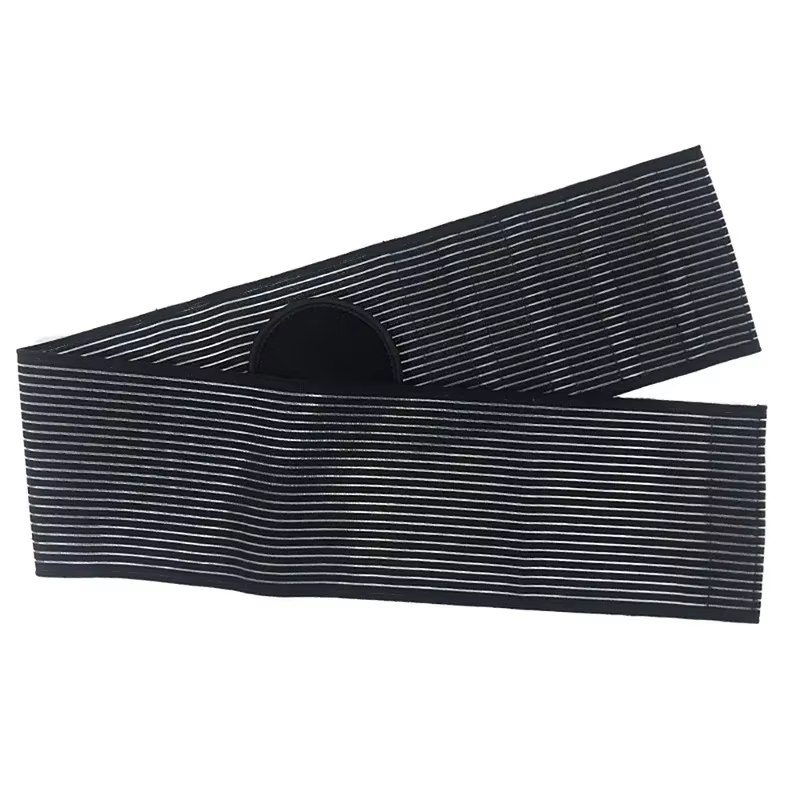 Ceinture de soutien pour hernie ombilicale pour hommes et femmes, avec coussinet de compression amov