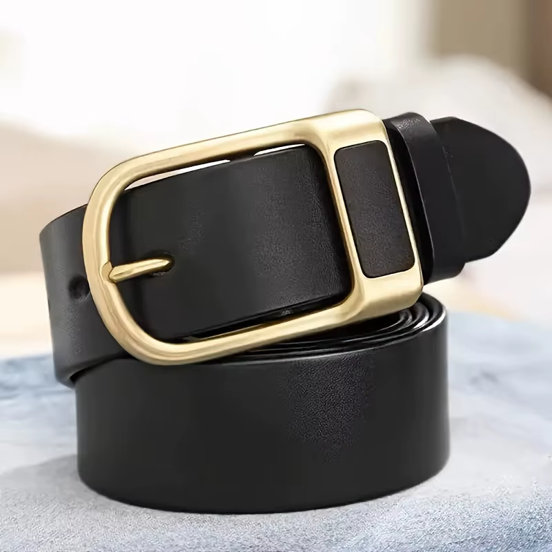Ceinture décontractée à la mode pour hommes, Style Coboy, boucle ardillon, jean rétro, ceinture d'af