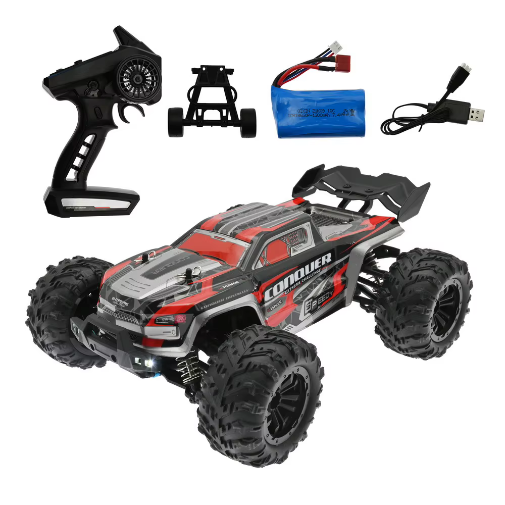 Voiture RC pour adultes 16102, 50 km/h, haute vitesse, 4x4, tout-terrain, camion télécommandé, 2,4 G