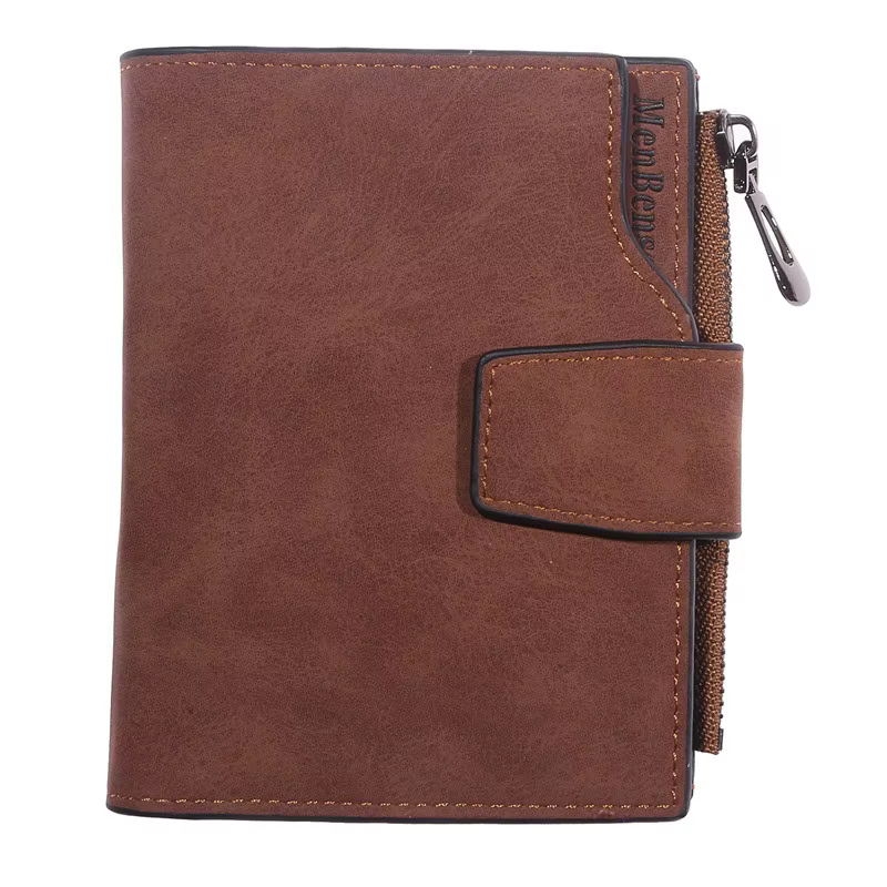 Portefeuille long en cuir brossé pour femme, pochette pour femme, sacs à main pour femme, portefeuil
