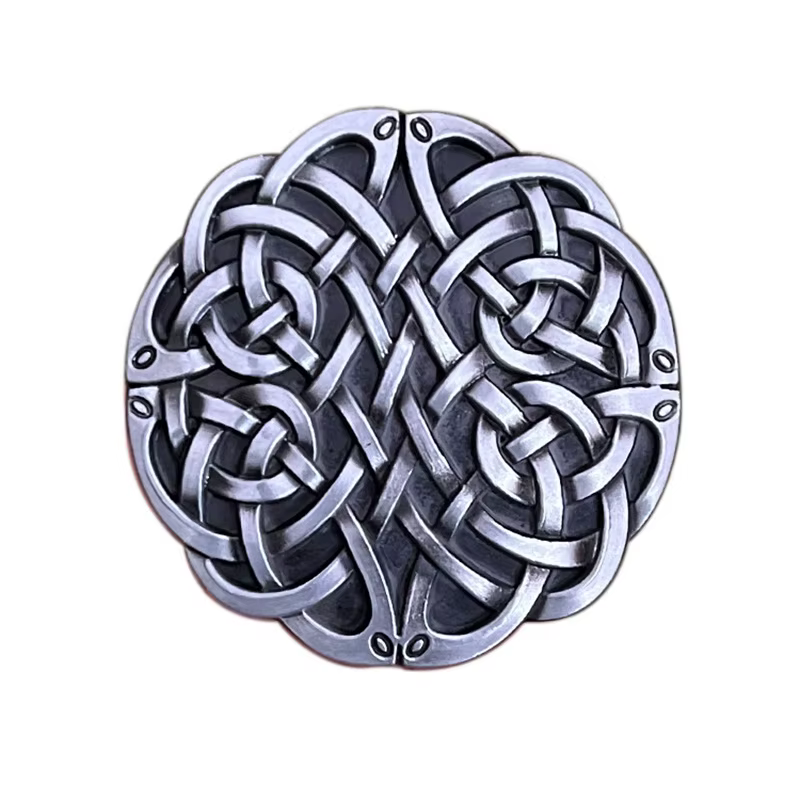 Boucle de ceinture celtique, style occidental