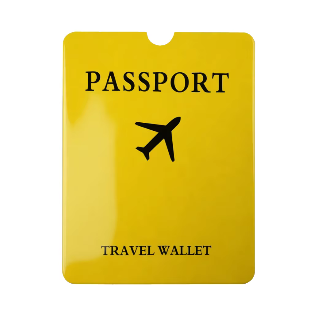 Portefeuille de voyage étanche, couverture de passeport pour femmes et hommes, organisateur de carte