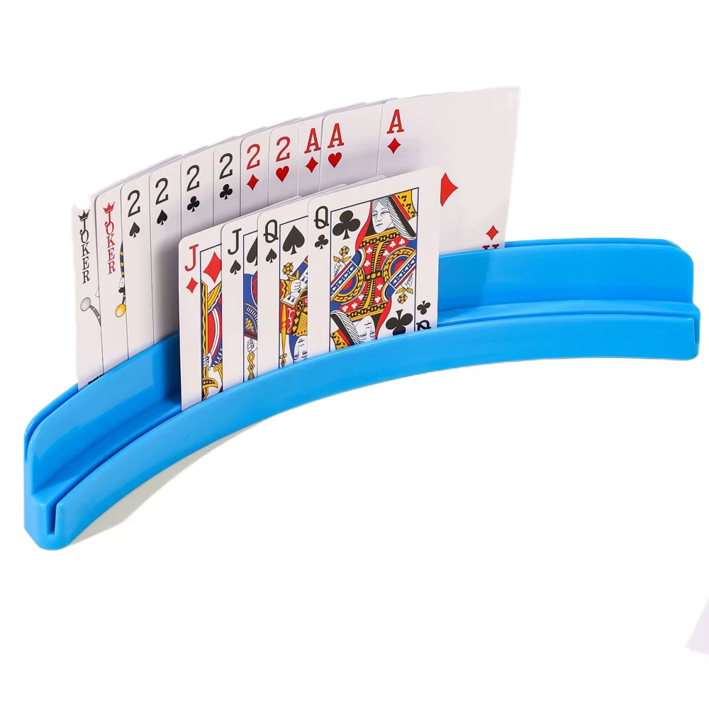 Porte-cartes à deux couches en ABS, portable, extensible, multifonctionnel, mains libres