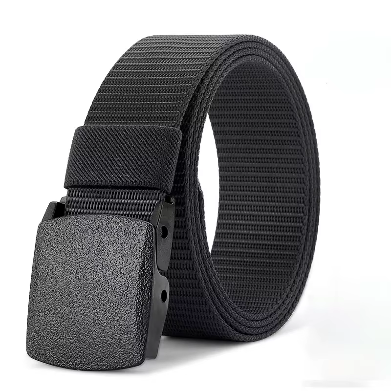 Ceinture en nylon non métallique, structure automatique, extérieur, multifonctionnel, DulCanvas, env