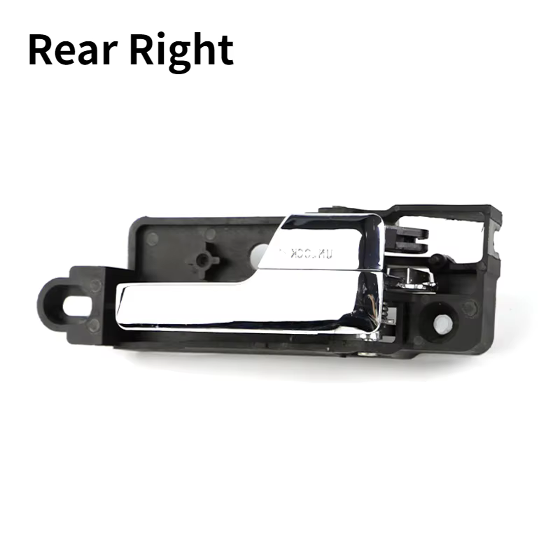 Poignée de porte intérieure chromée avant arrière gauche droite pour Ford Fusion 2006 2007 2008 2009