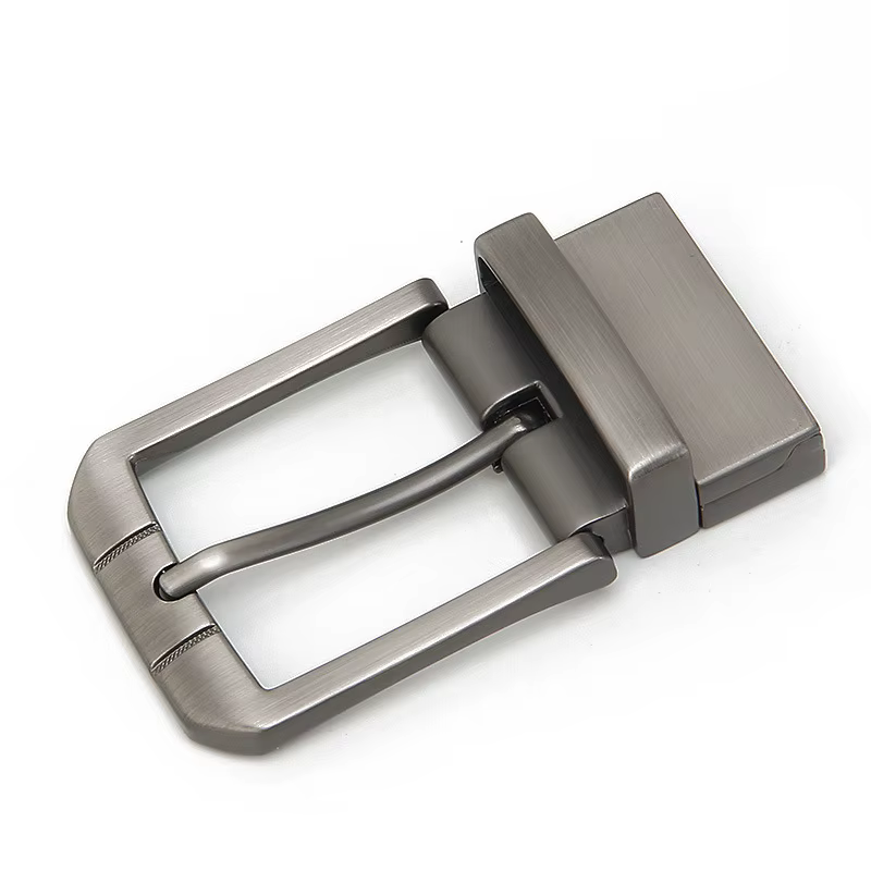 Boucle de ceinture rotative en alliage DIY, finition mate brossée, compatible avec les ceintures de