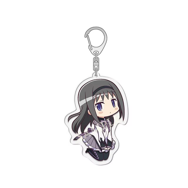 Porte-clés Anime Puella Magi Madoka Magica Kaname Akemi Homura Miki Sayaka Tomoe Mami Kyoko, porte-c