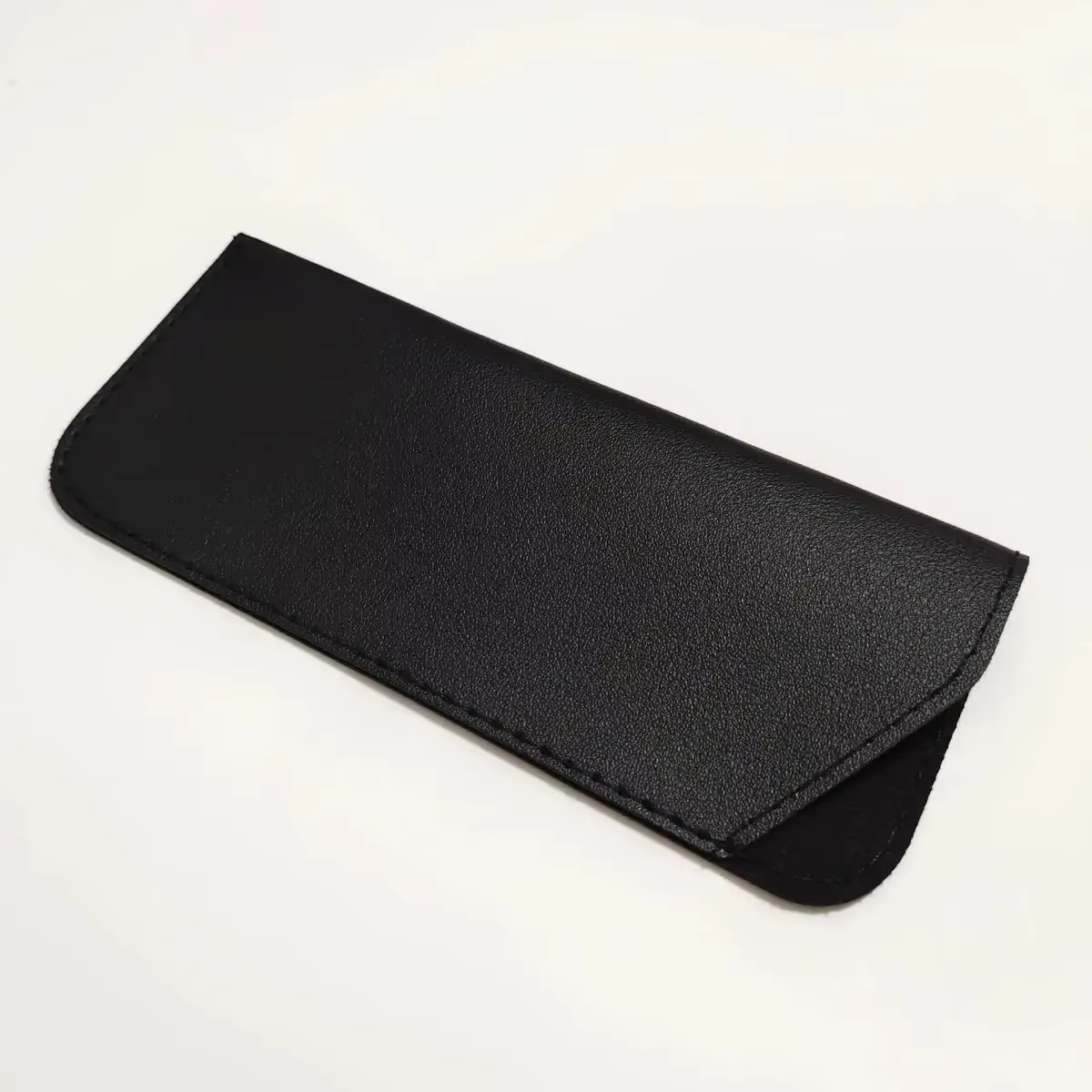 1pc Étui à lunettes souple en cuir PU tendance, étui à lunettes de lecture, housse de protection por