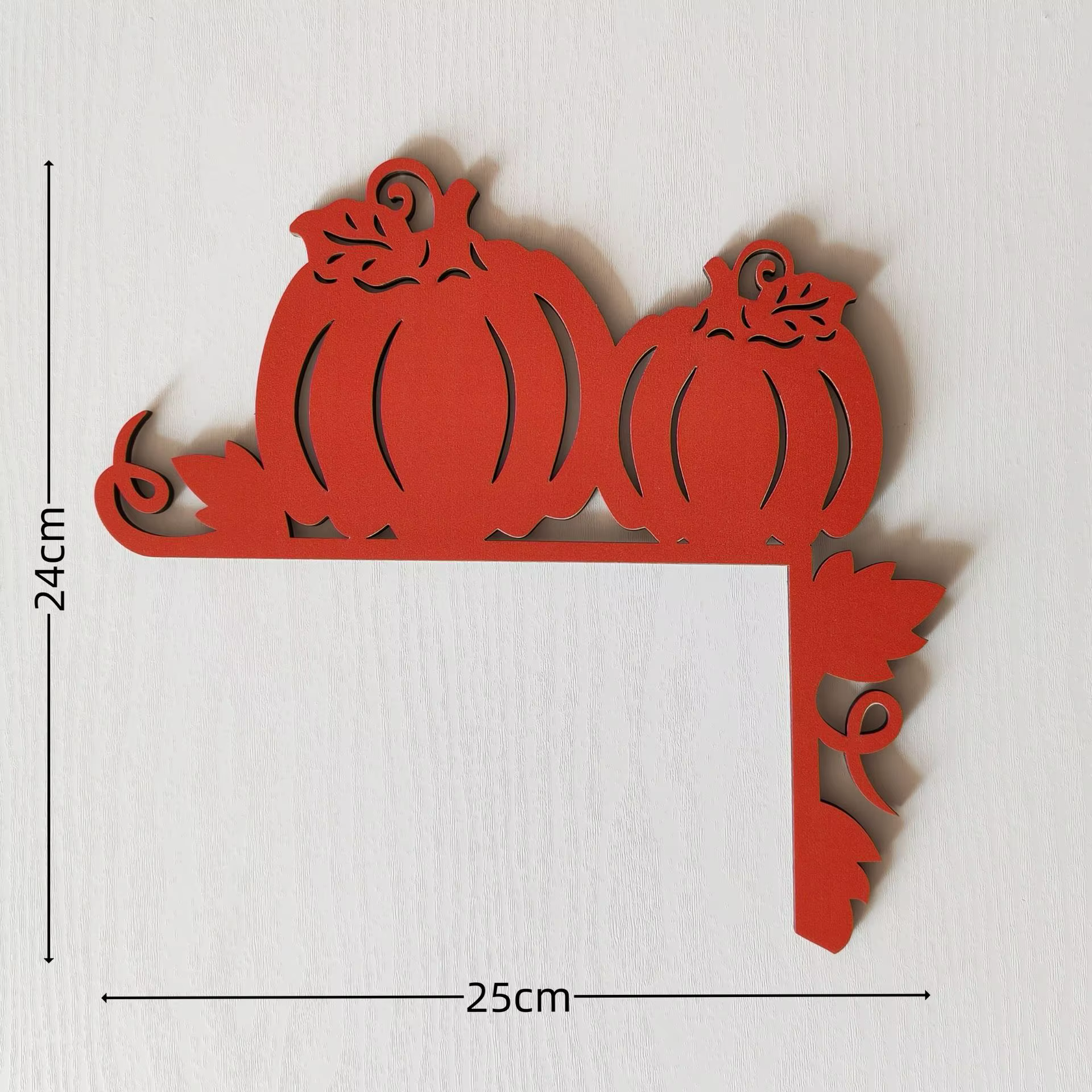 Cadre de porte en bois pour Halloween, décoration d'angle de porte, araignée, chauve-souris fantôme,