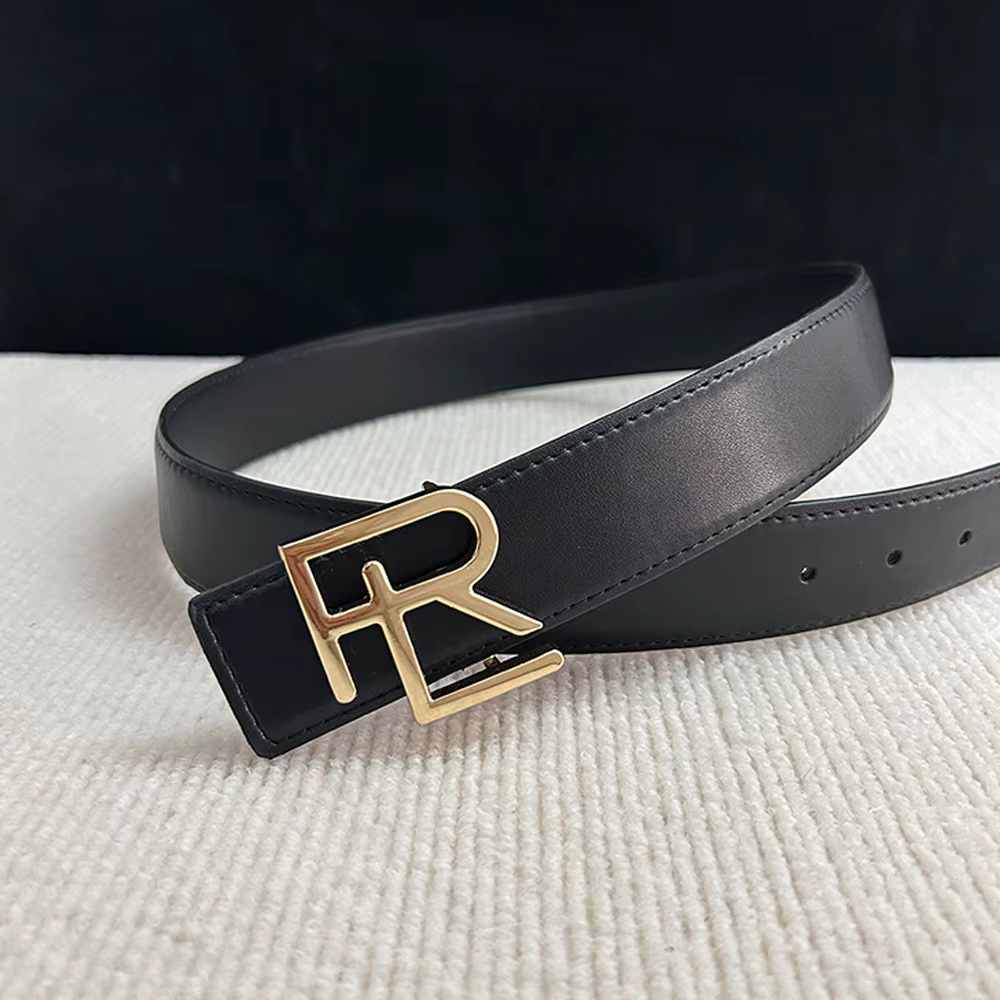 Haute qualité largeur 3.8 cm ceinture en cuir femmes marque de luxe concepteur ceintures célèbres po