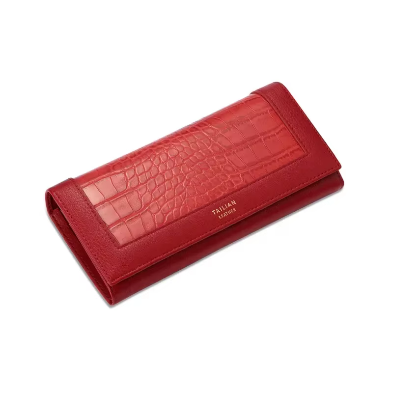 Portefeuilles de luxe pour femmes marque concepteur Long portefeuille femme en cuir sac à main porte