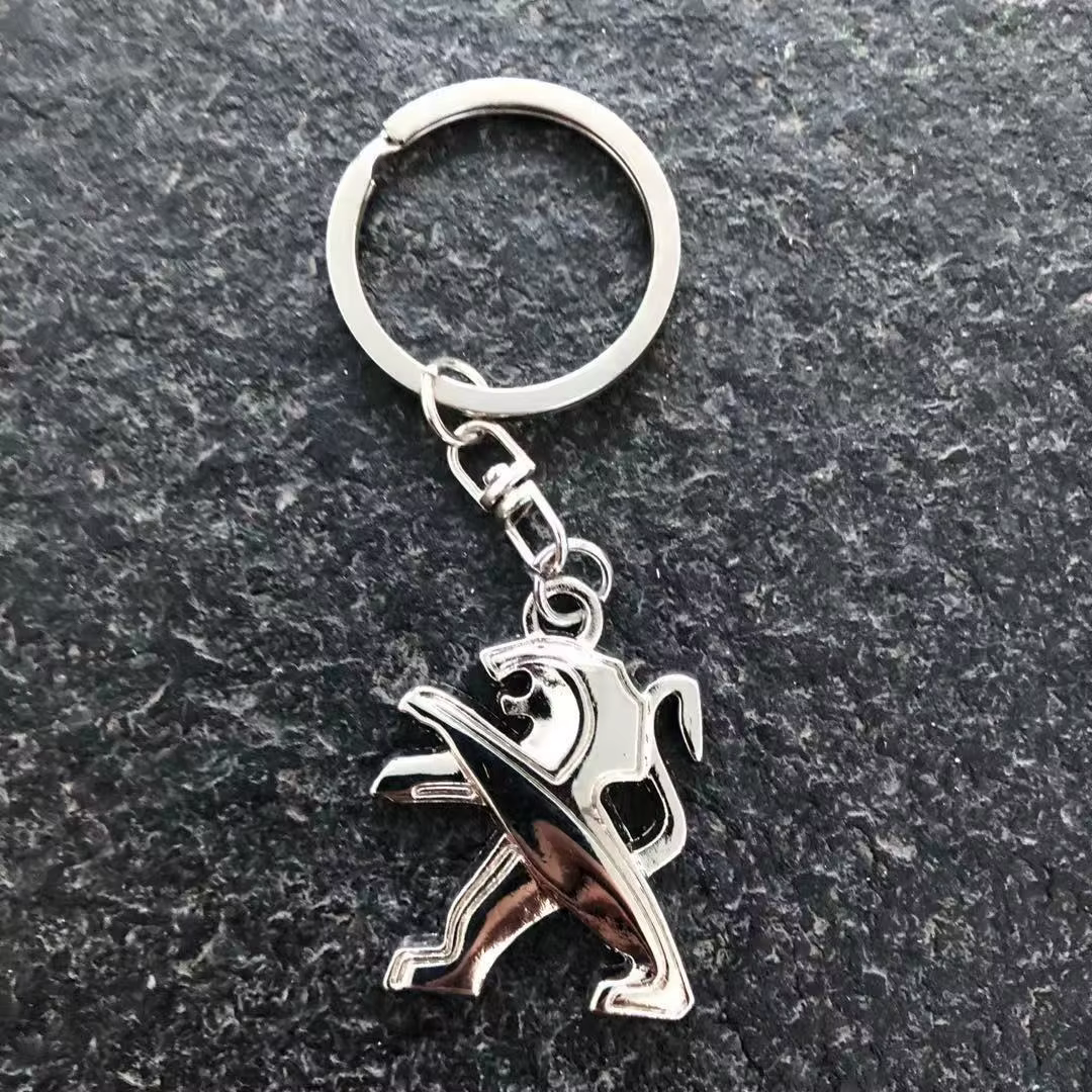 Porte-clés emblème de voiture, 1 pièce, cadeau pour Peugeot GT 3008 308 T9 208 508 207 2008 5008 206
