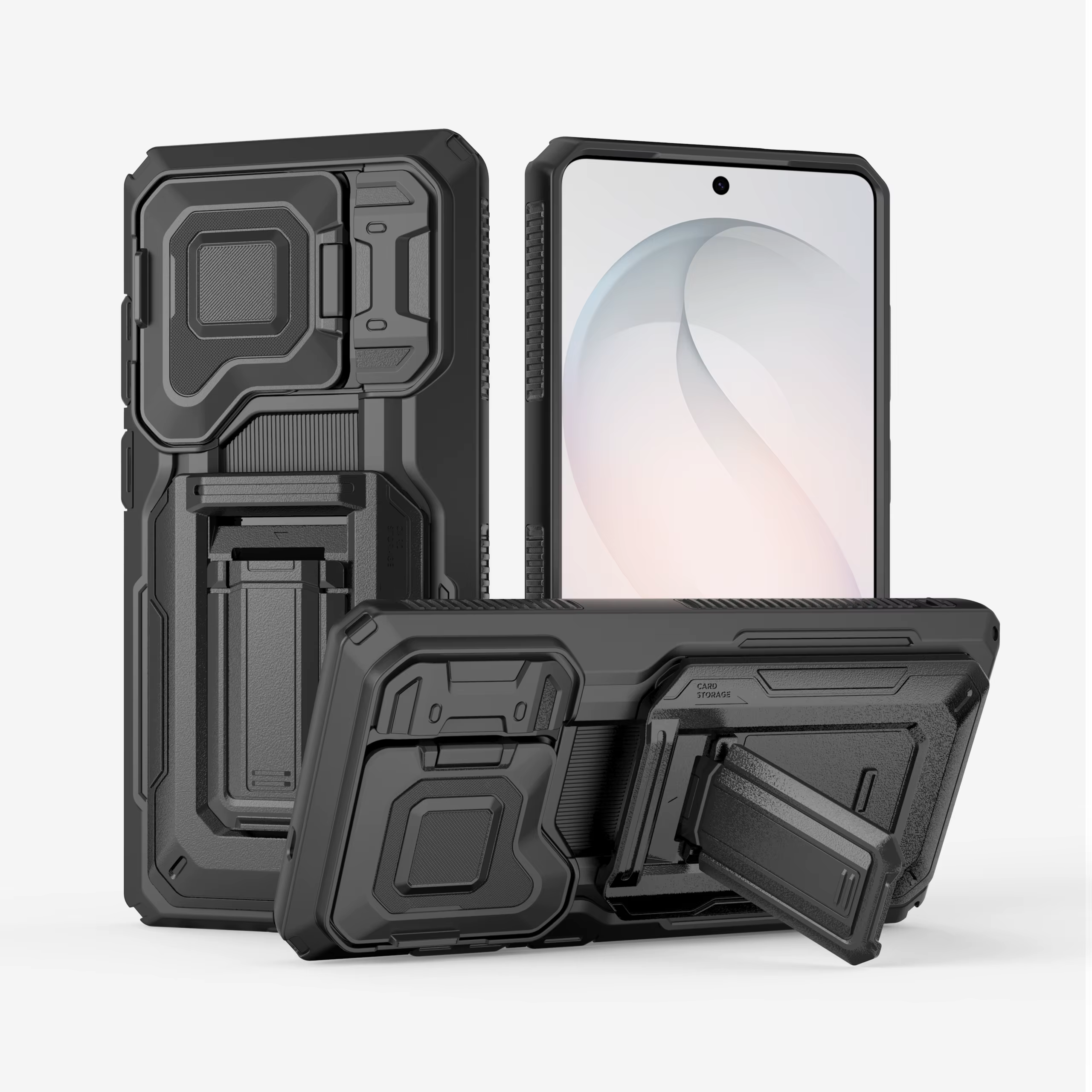 Étui pour Samsung Galaxy S26 Ultra Galaxy S25 Ultra, portefeuille avec porte-cartes coulissant, supp