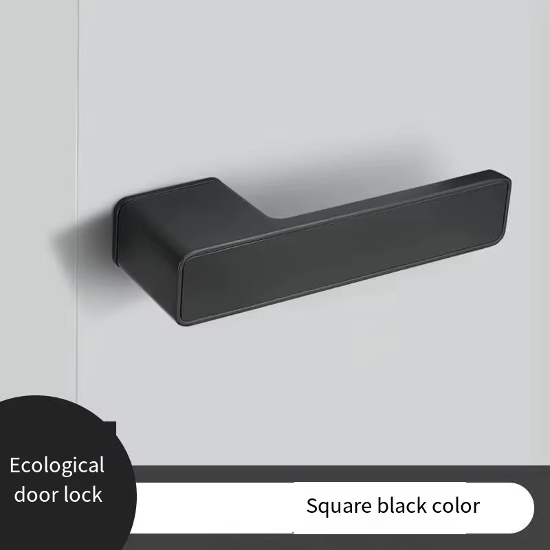 Serrure de porte domestique, au design élégant. Porte intérieure en bois pour chambre et bureau, ave