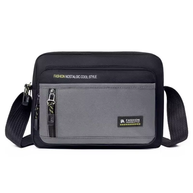 Sac à bandoulière pour hommes, sacs à bandoulière simples, sac de rangement de grande capacité, sacs