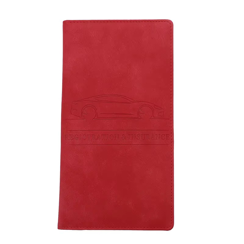 Porte-cartes pour hommes, portefeuille porte-cartes d'assurance pour voiture, planificateur de véhic