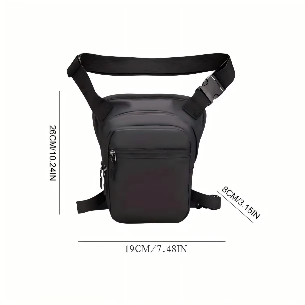 Sac bandoulière, sacoche de jambe pour moto