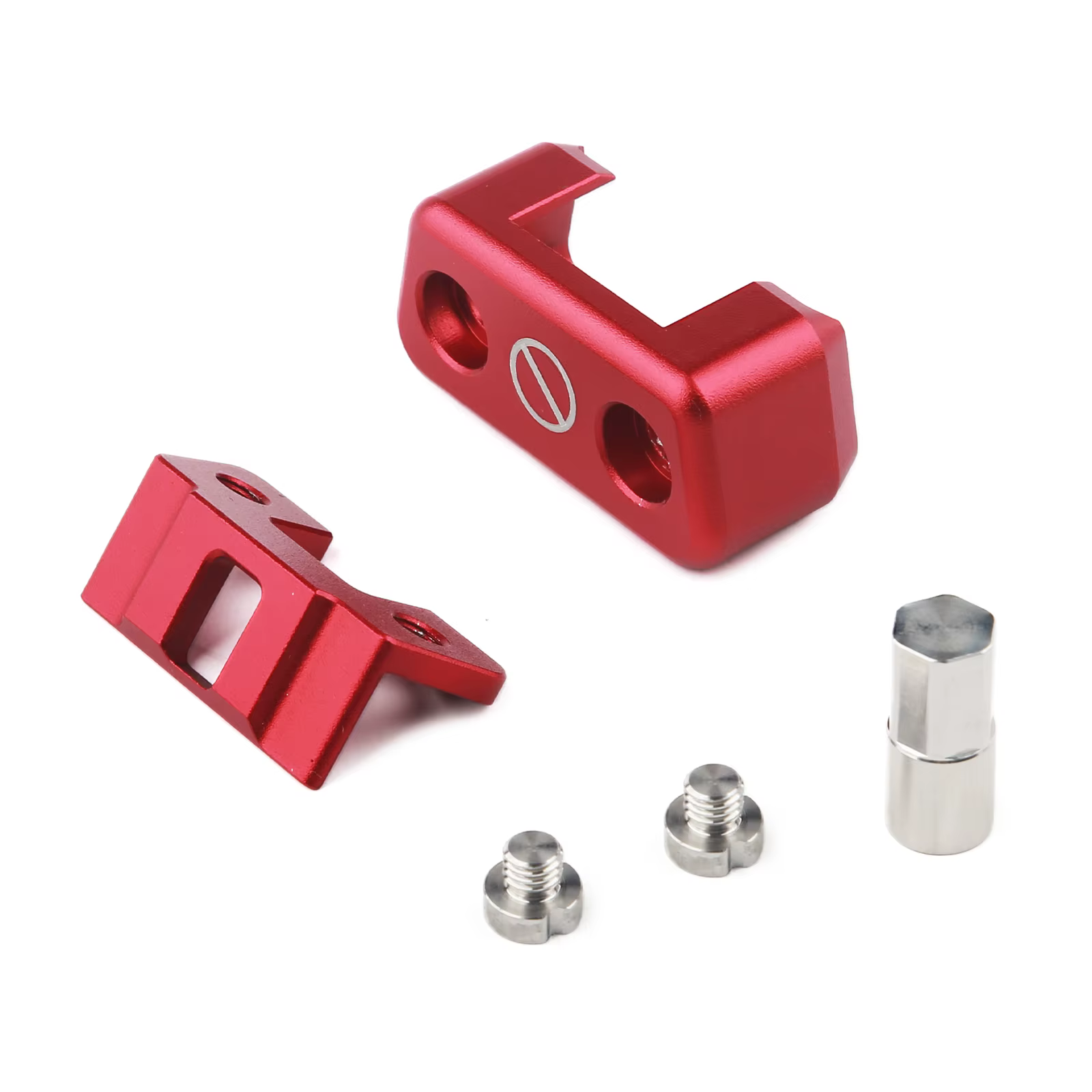 Verrouillage de port OBD2 - Protecteur antivol pour voitures, SUV et camions | Bloqueur d'interface universel OBD (rouge)