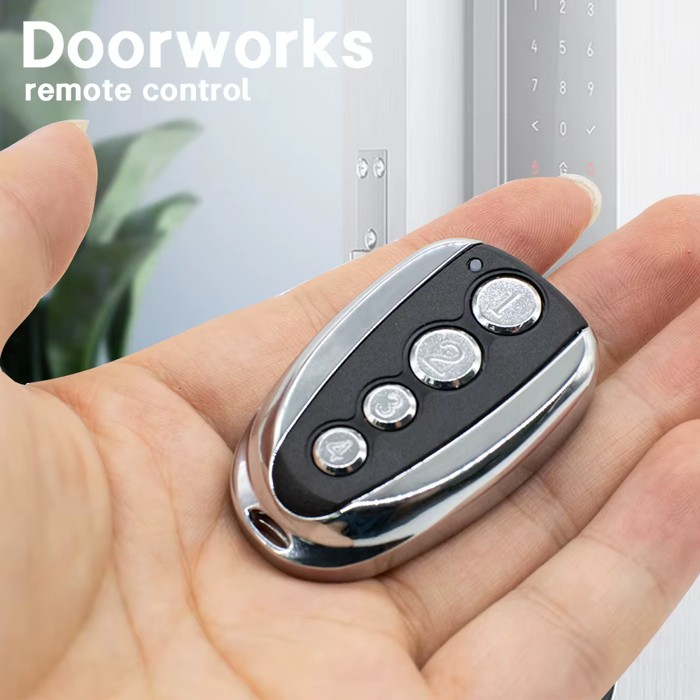 Émetteur portable à code roulant Doorworks DC800N DC1200N pour opérateur d'ouverture de porte à enroulement 