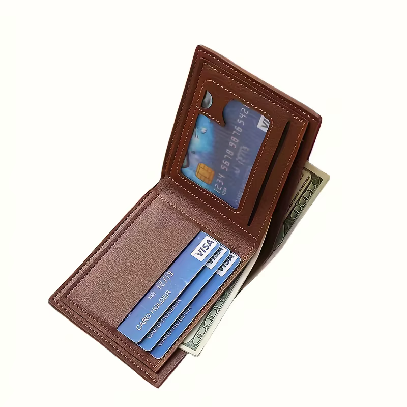 Portefeuille en similicuir pour homme