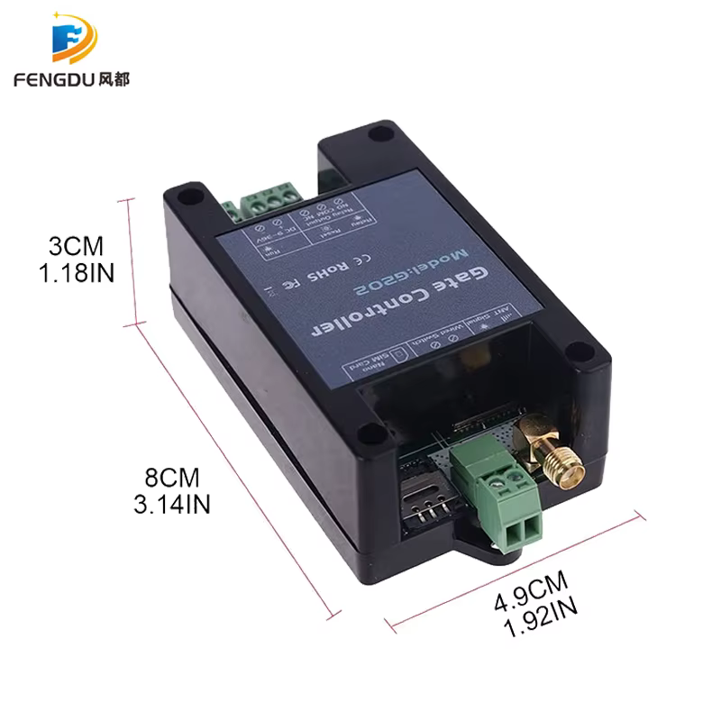 Obturateur de porte de barrière de garage, télécommande, interrupteur de citations de verrouillage électronique, appel gratuit, GAth, 101Gate, 4 pièces