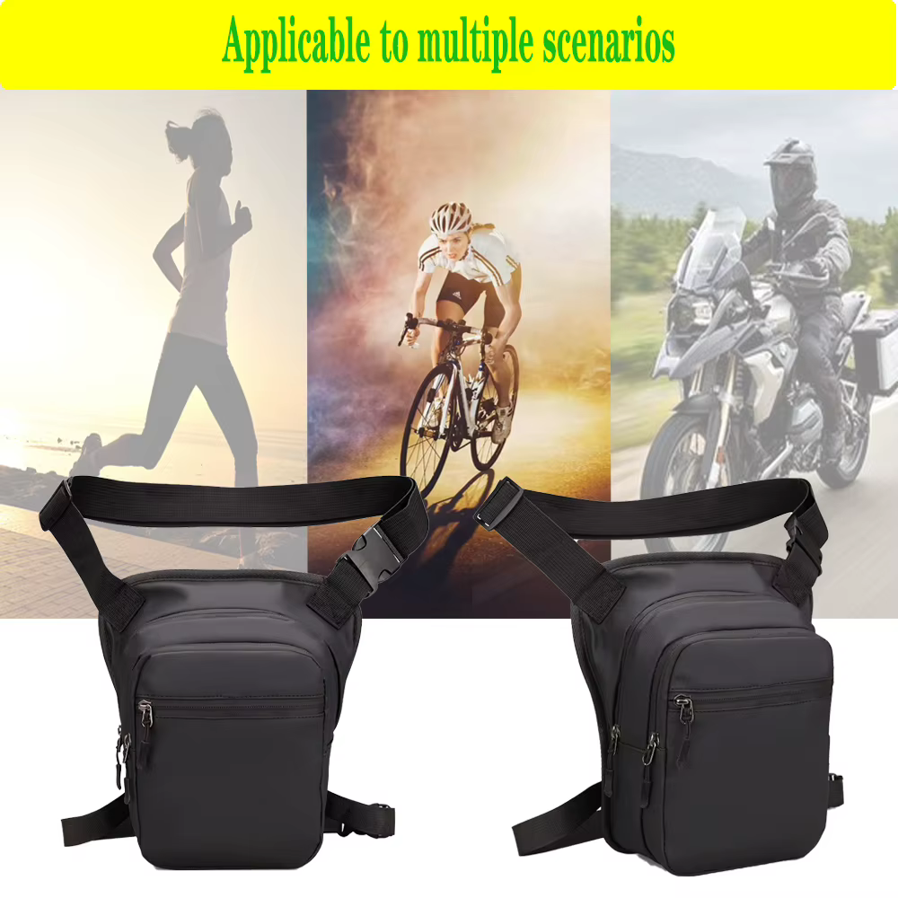 Sac bandoulière, sacoche de jambe pour moto