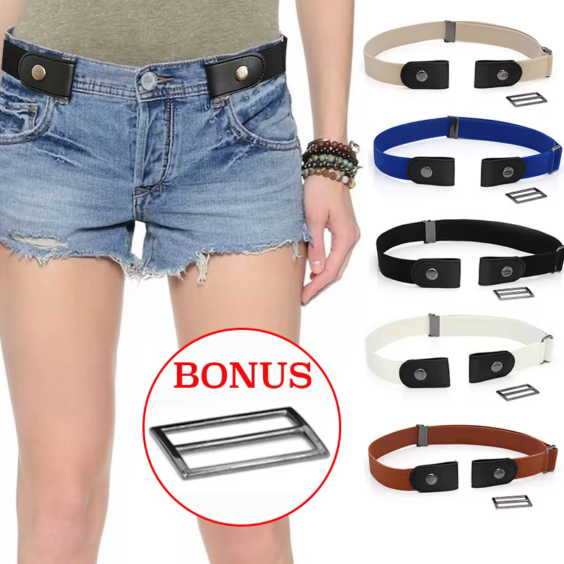 Ceinture facile sans boucle ceintures élastiques pour femmes Stretch riem hommes jean Cintos Extensible enfants garçons filles Cinturon Mujer sangle