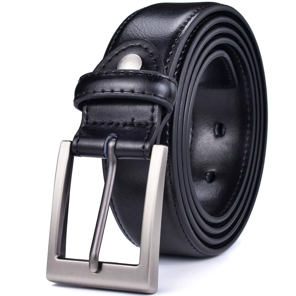 Ceinture en cuir véritable pour homme