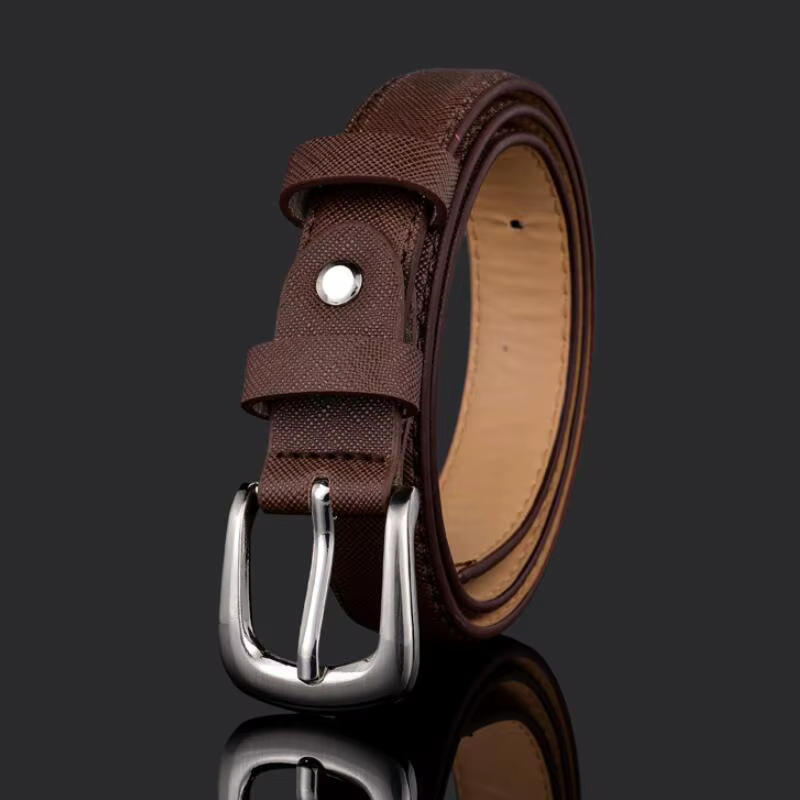 Ceinture pour enfants ceintures en cuir de mode Design de luxe boucle ardillon en métal garçons/filles