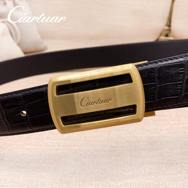 Ciartuar – ceinture en cuir véritable pour hommes