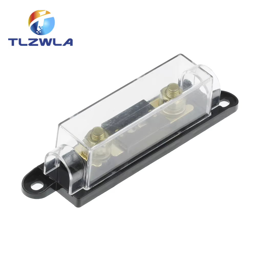 1 jeu de porte-fusibles ANL, fusible boulonné, porte-fusibles automobiles, lien Fusible avec fusible 40A 60A 80A 100A 200A 250A 300A, fusibles AMP