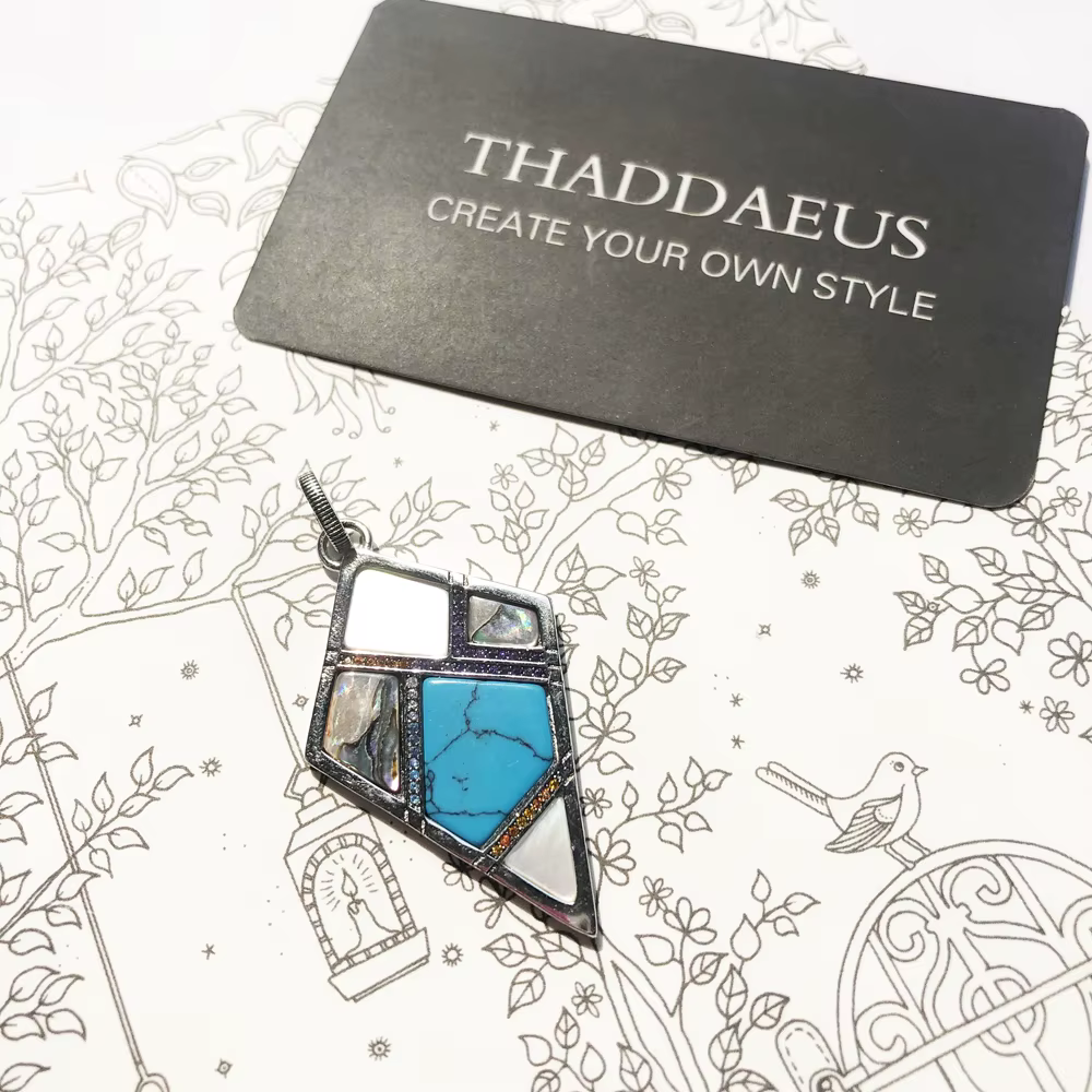 Pendentif porte-bonheur significatif, Bijoux ethniques au Design graphique européen, en argent Sterling 2020, cadeau pour femmes, nouvelle collection 925