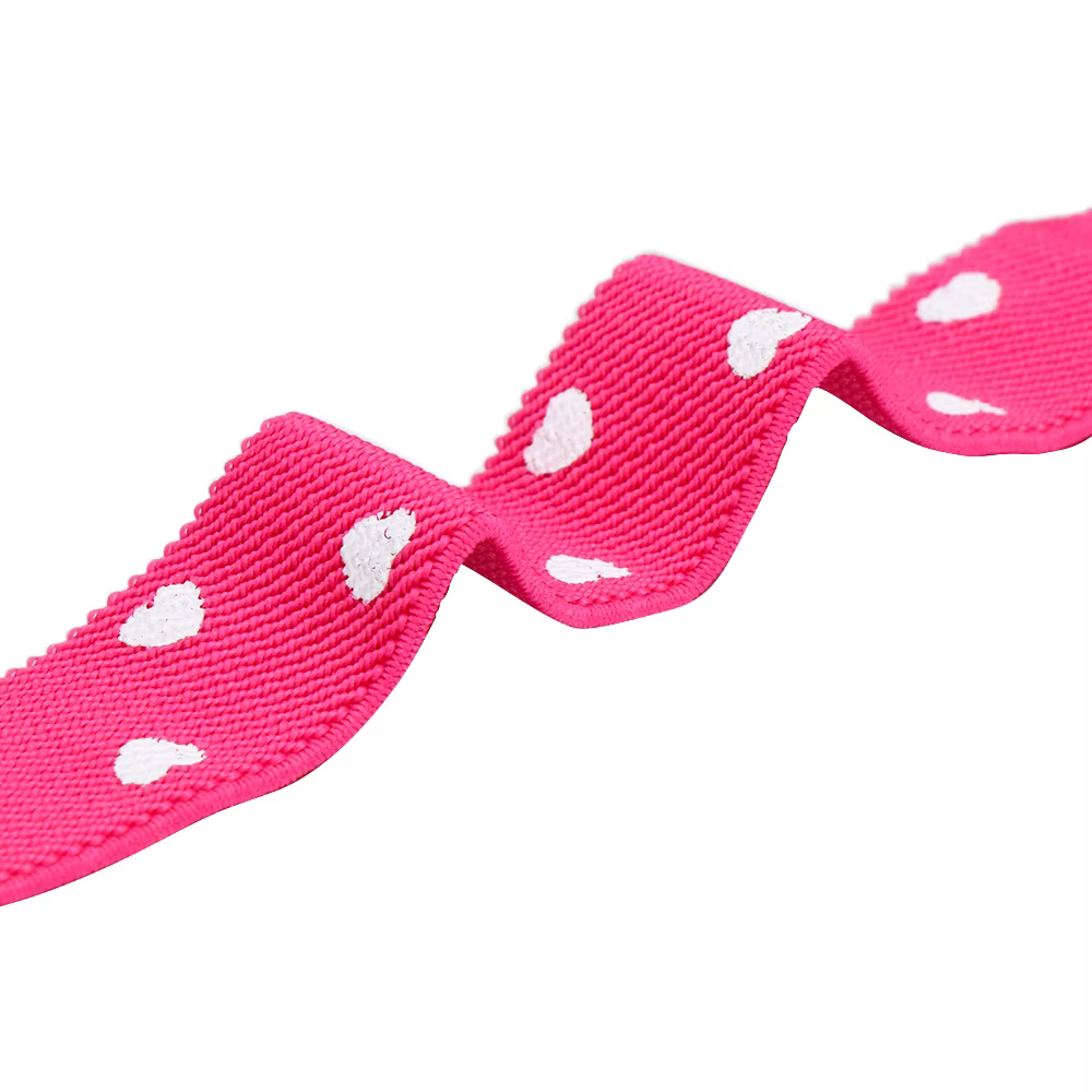 Ceinture élastique ajustable en forme de cœur pour fille