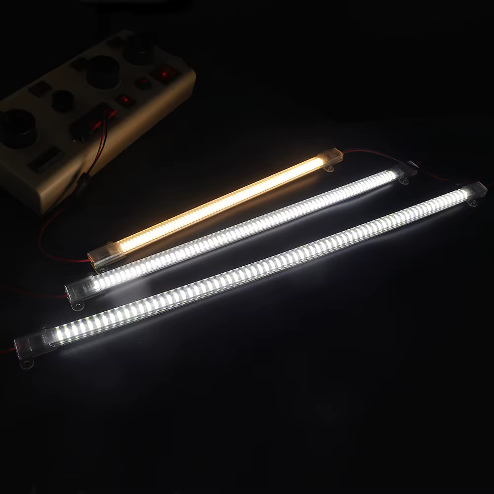 Barre Lumineuse LED AC220V, Haute Luminosité 50cm 40cm 30cm 72 gible 2835, Bande Rigide, T-shirts d'Massage, Tubes Fluorescents, 5 Pièces/Lot