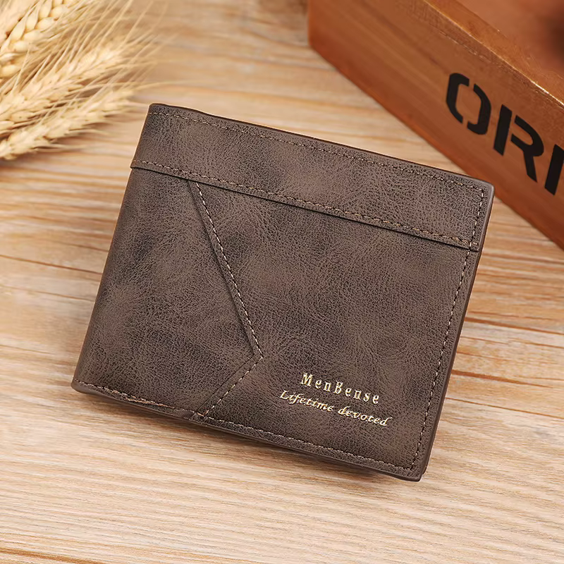 Portefeuille en cuir pour hommes