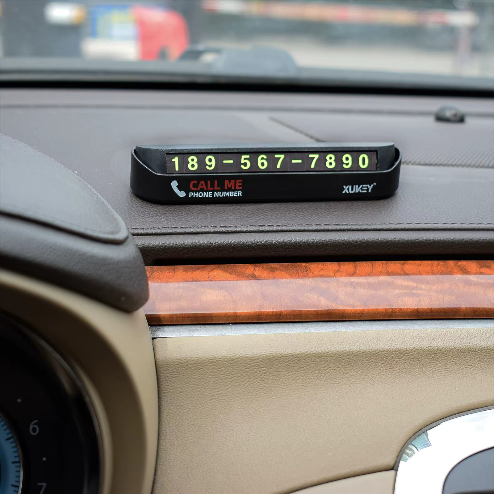 Carte de stationnement temporaire pour voiture