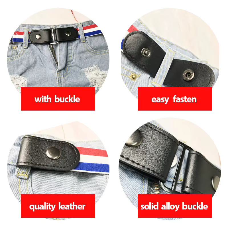 Ceinture artificiel astique Invisible en Cuir pour Homme et Femme