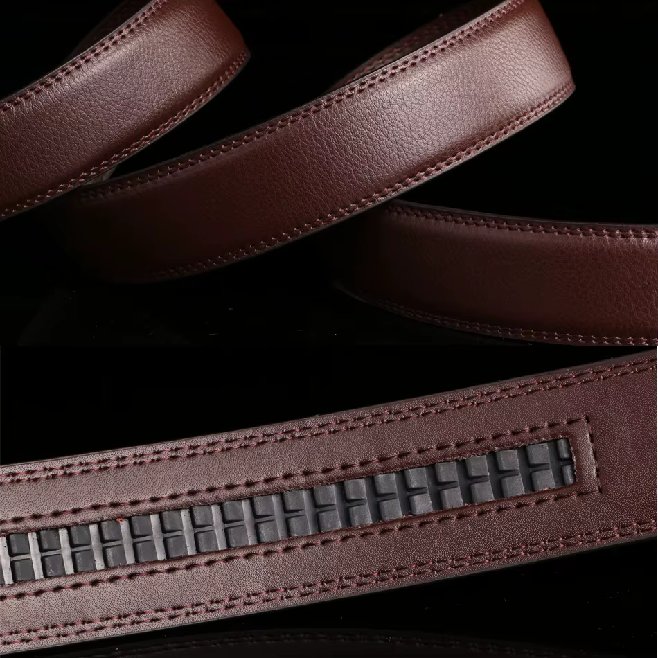Ceinture en cuir de haute qualité pour hommes, surintendant, sangle de taille, designer de luxe, structure automatique, environnement