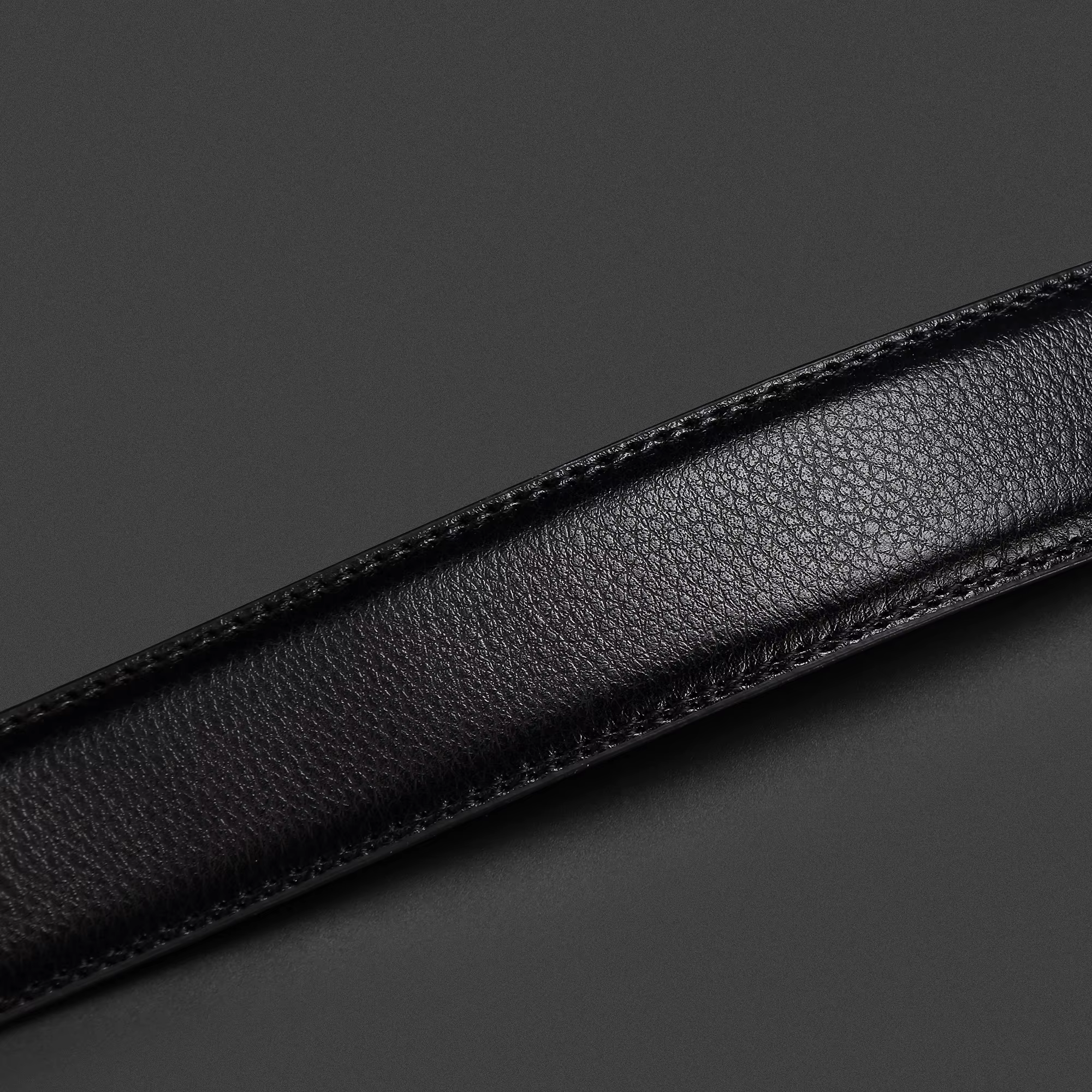 BISON DENIM en cuir véritable automatique hommes ceinture de luxe sangle