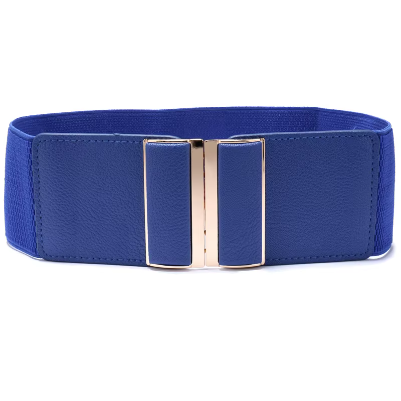 Ceinture large élastique pour femme