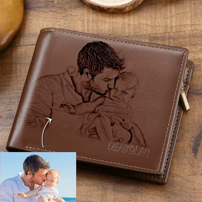 Portefeuille d'affaires personnalisé pour hommes