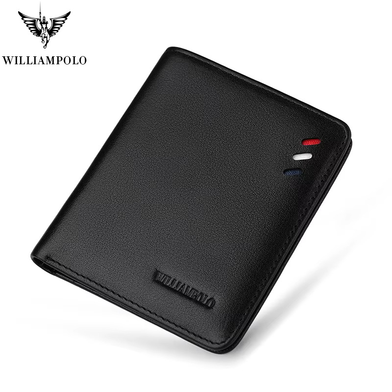 WIcomparaisons AMPOLO-Portefeuille en cuir de styliste pour homme