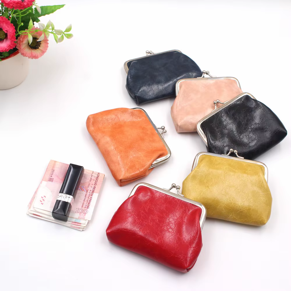 Cuir femmes porte-monnaie dame