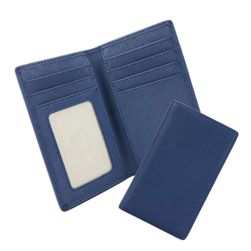 Saffiano – porte-cartes en cuir pour hommes
