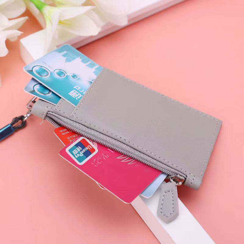 Porte-cartes de visite en cuir PU pour hommes et femmes
