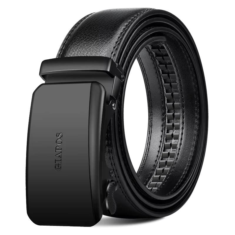 Ceinture unisexe en cuir véritable pour hommes et femmes