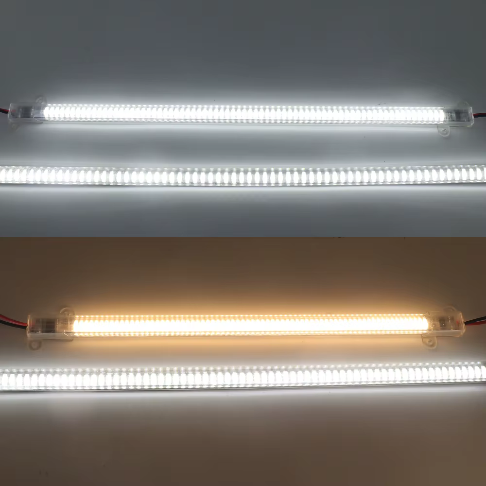 Barre Lumineuse LED AC220V, Haute Luminosité 50cm 40cm 30cm 72 gible 2835, Bande Rigide, T-shirts d'Massage, Tubes Fluorescents, 5 Pièces/Lot